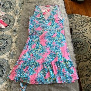 NWT Lilly Pulitzer Misha wrapdress - Beat the Heat